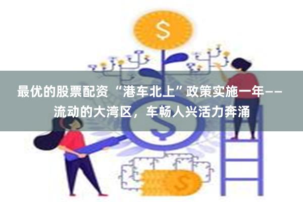 最优的股票配资 “港车北上”政策实施一年—— 流动的大湾区，车畅人兴活力奔涌