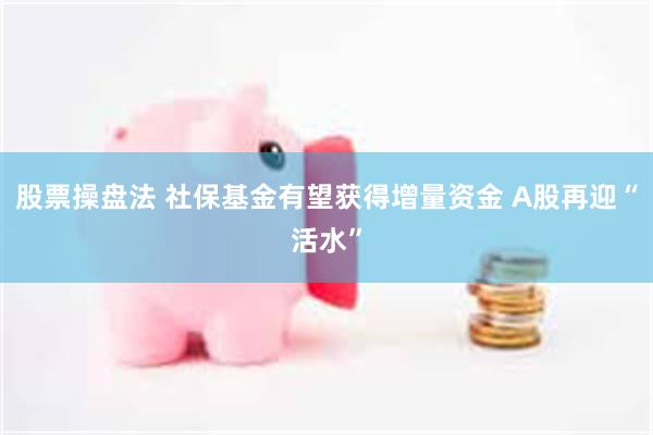 股票操盘法 社保基金有望获得增量资金 A股再迎“活水”