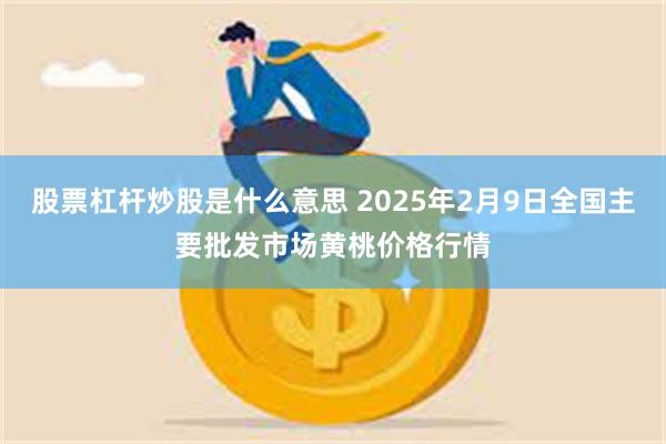 股票杠杆炒股是什么意思 2025年2月9日全国主要批发市场黄桃价格行情